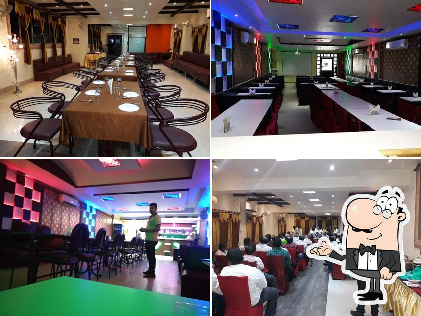 The interior of Badsha Restaurant cum Bar