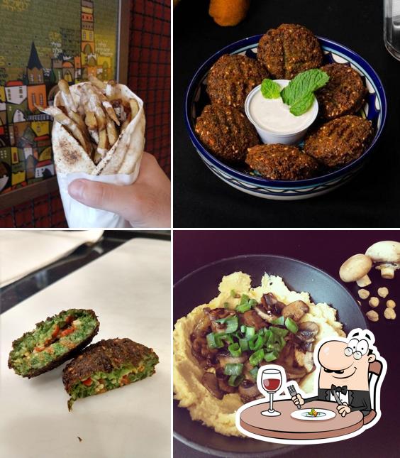 Platos en Sabra - Shawarma & Falafel