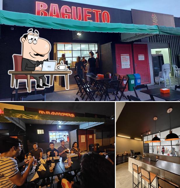 O interior do Bagueto