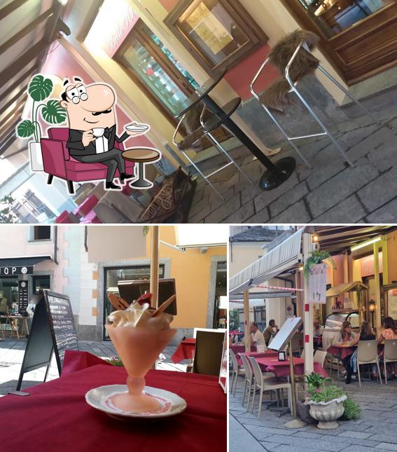 Dai un'occhiata agli interni di Belle Hélène Bistrò,Caffetteria