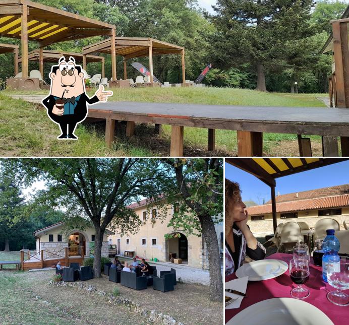 Goditi qualcosa da bere a Locanda del pianoro