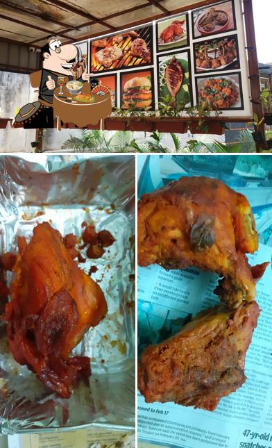 Food at Hangover Restaurant & Cafeteria