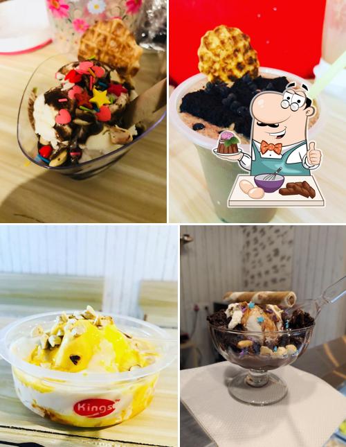 Enjoy one of the desserts