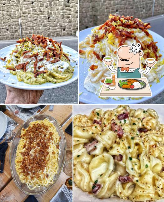 Cibo al Osteria "Dar Matriciano"