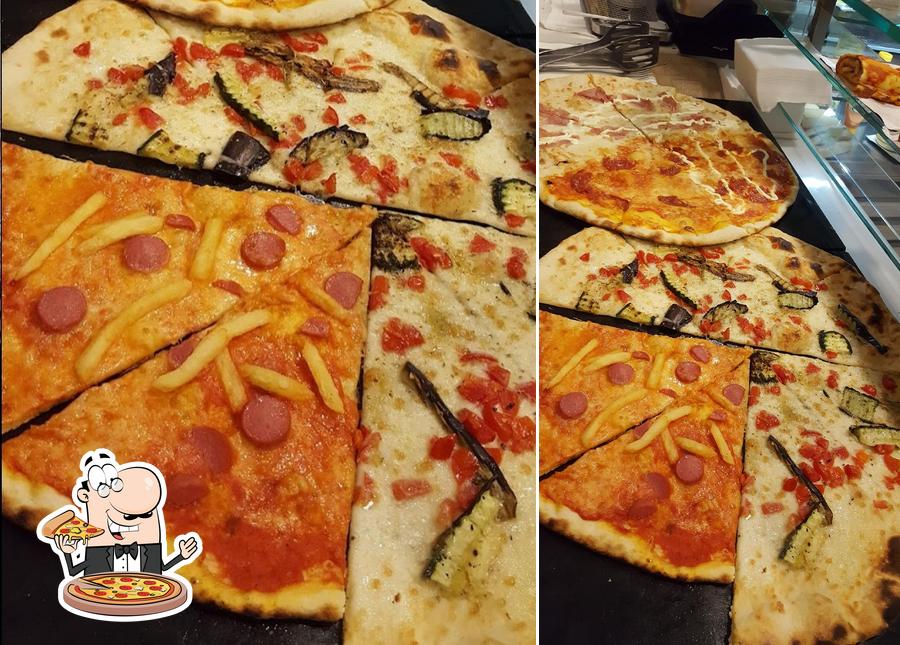 Scegli tra le svariate varianti di pizza