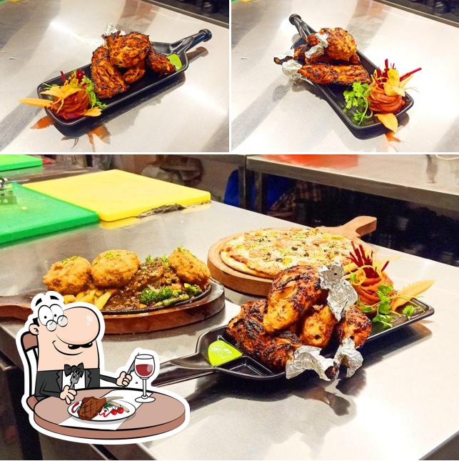 Try out meat meals at Ibex Lounge Bar & Restaurant - Best Live Music Bar/Food and Drinks Bar/Hookah Bar/Best Bar in Manali