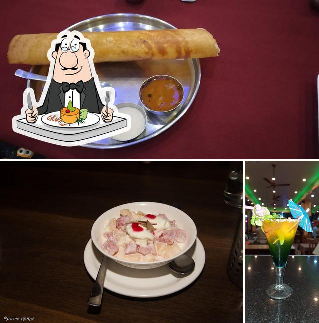 Take a look at the photo showing food and beverage at Shree Annapurna Veg Restaurant