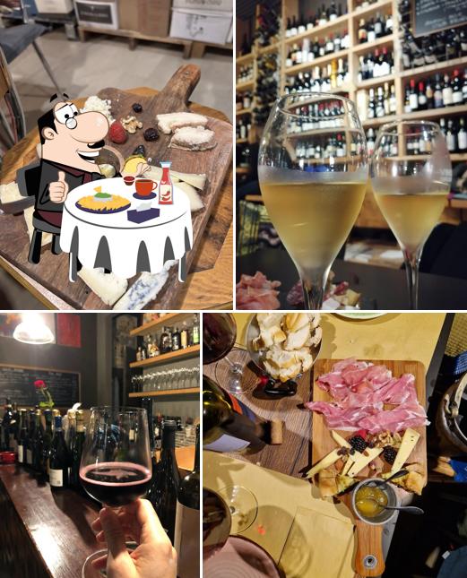 Piatto di formaggi al Vineria Giramondo