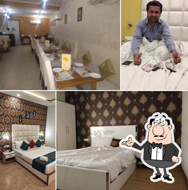 Take a seat at one of the tables at Chanson Hotels - New Delhi