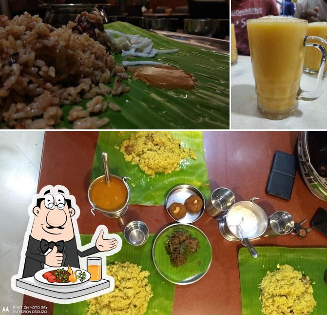 Check out the image displaying food and beverage at Thambi annan's Biriyani Hotel