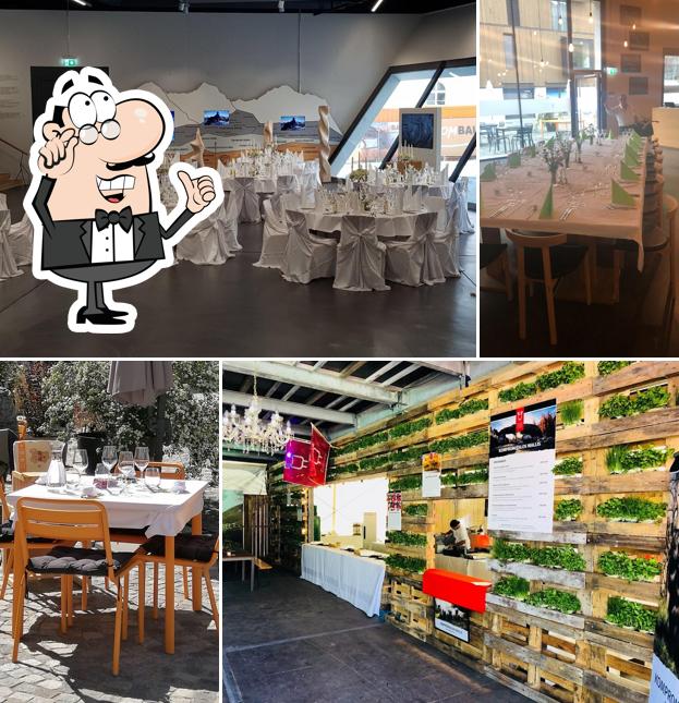 Gli interni di Restaurant Jungfrau - Aletsch