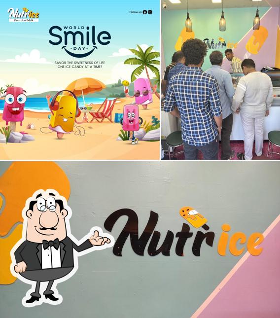 Among different things one can find interior and food at NUTRICE ICE CANDY, PATTOM