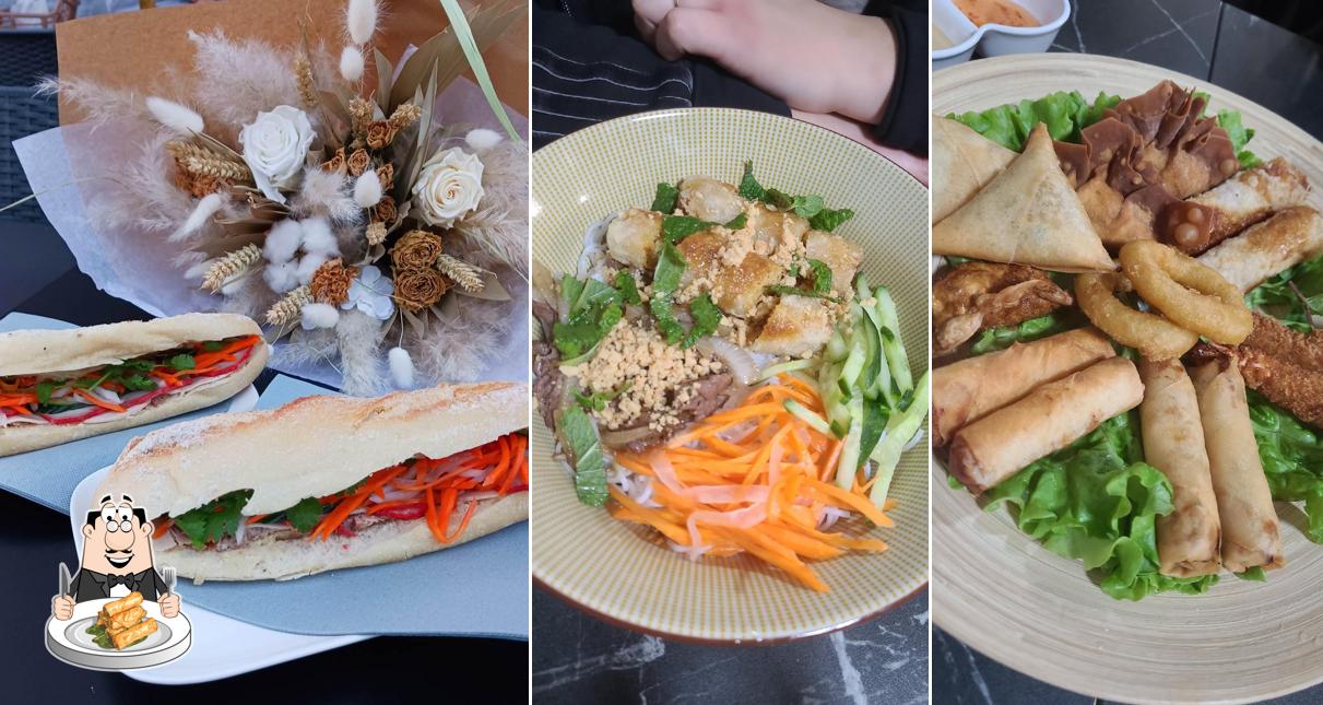 Rouleaux de printemps à bistrot d'asie