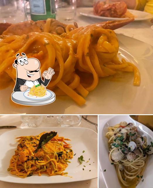 Spaghetti alla carbonara al Ristorante Pizzeria La Pergola