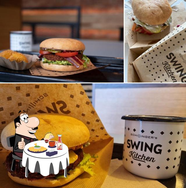 Prenditi un hamburger a Swing Kitchen