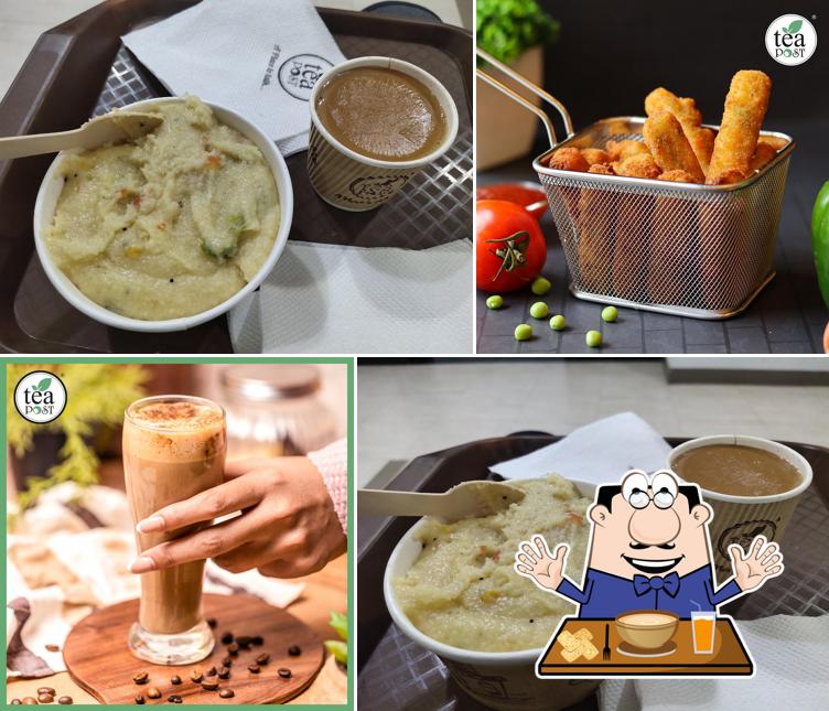 Clam chowder at Tea Post