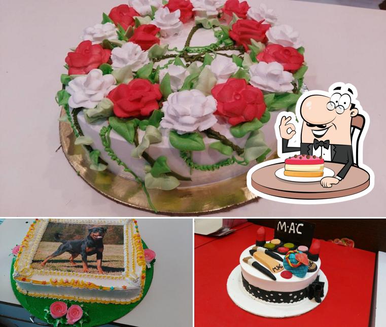 Here's a picture of Pizza Circle & Cake Mystery-Cake Free Home Delivery Dwarka Order Cake Online Best Cake Shop in Dwarka 100% EggLess Cake