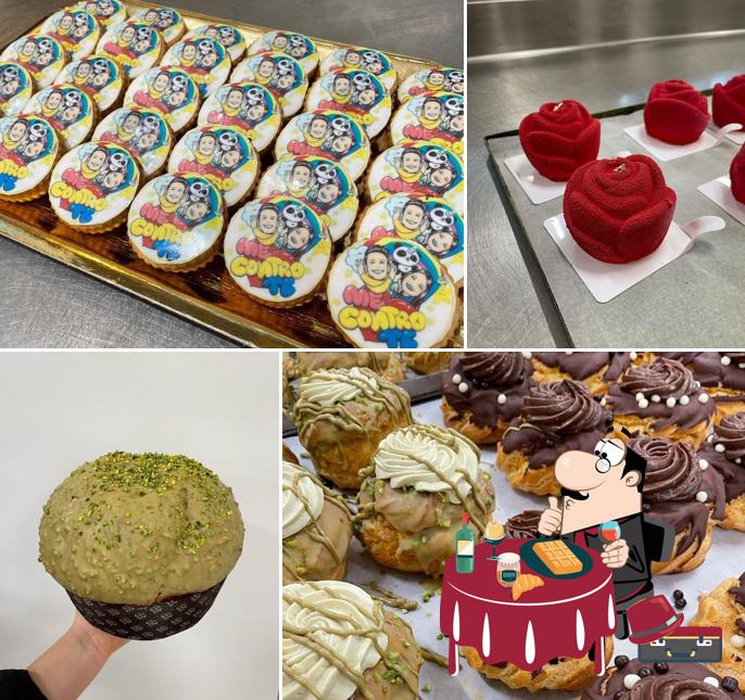 Casa Desideri serve un'ampia selezione di dolci