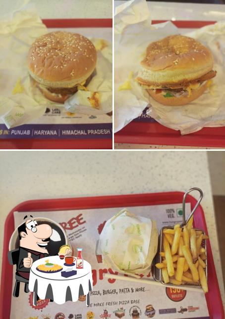 Try out a burger at Hungry Point - Damuadhunga Haldwani