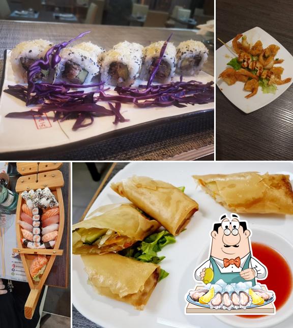 Ostriche al Ristorante Osaka