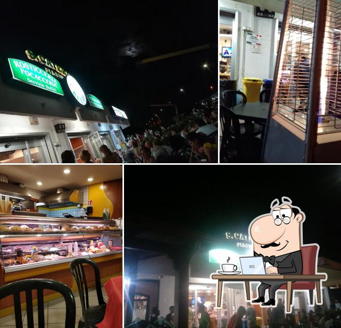 Gli interni di Pizzeria Santa Caterina