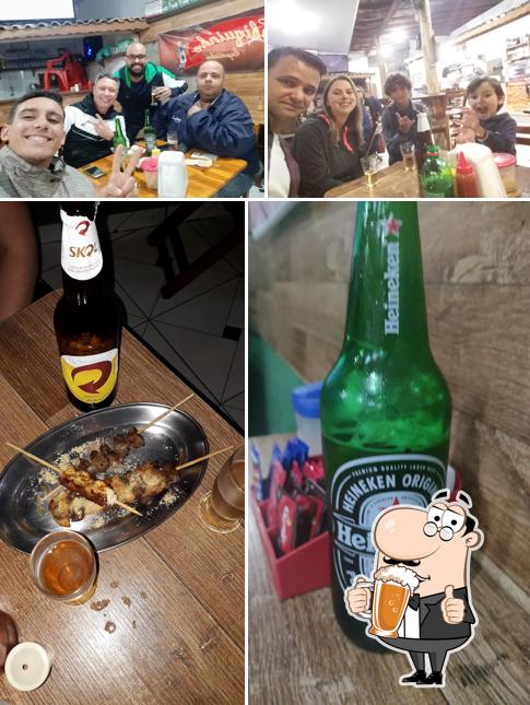 Peça uma tulipa de cerveja leve ou escura