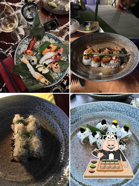 Prenditi le varie opzioni di sushi