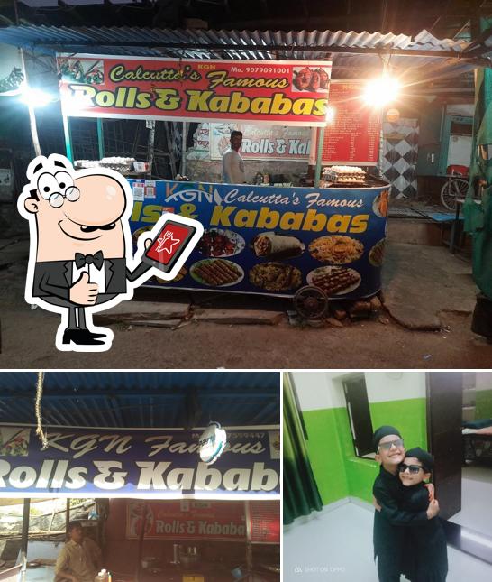 See the photo of Rolls and Kabab