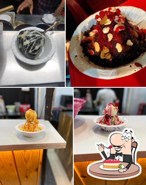 Enjoy one of the sweet dishes