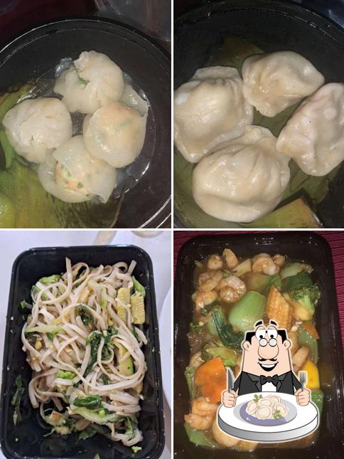 Dumplings at Oriental Stir Fry