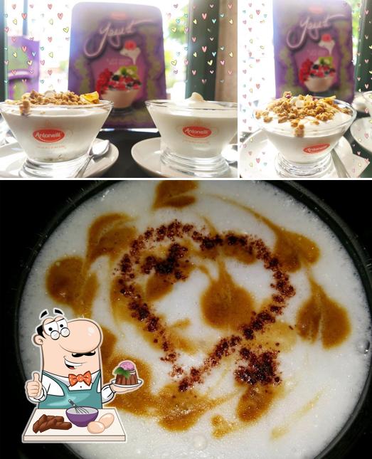 Giaveno Bar della Torre serve un'ampia selezione di dessert