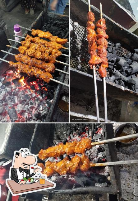 Satay at CHACHA kathi Rolls