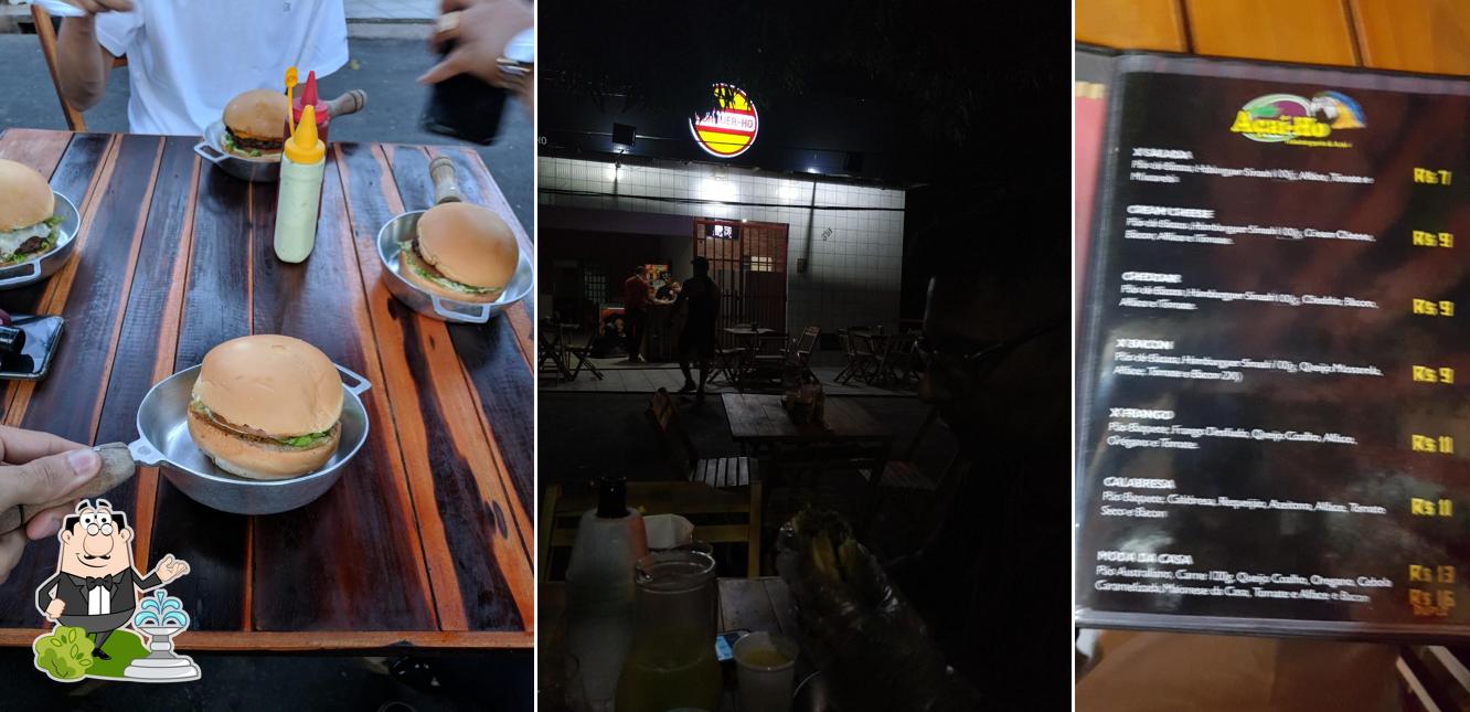 O exterior do Hambúrgueria Burguer-Ho