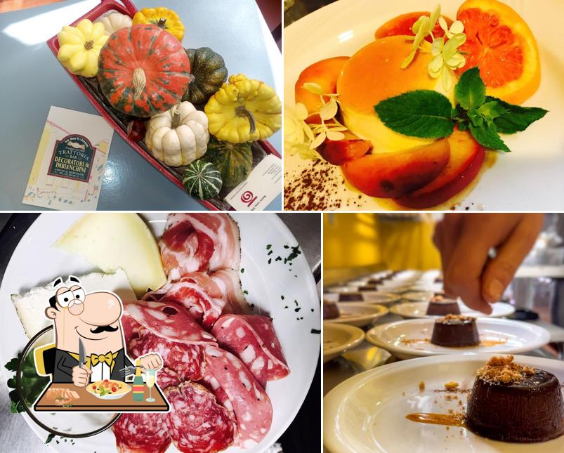 Cibo al Trattoria Decoratori & Imbianchini