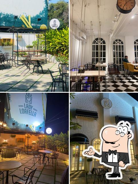 Take a seat at one of the tables at LADY LOAFELLA