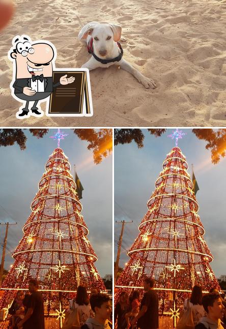 O exterior do McDonald's