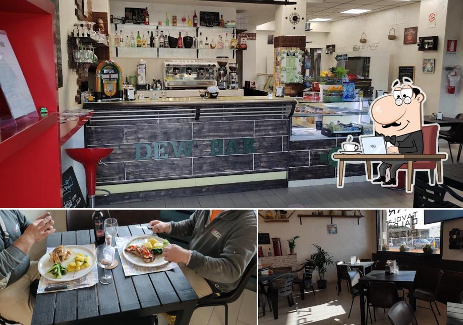 Dai un'occhiata agli interni di DEW BAR