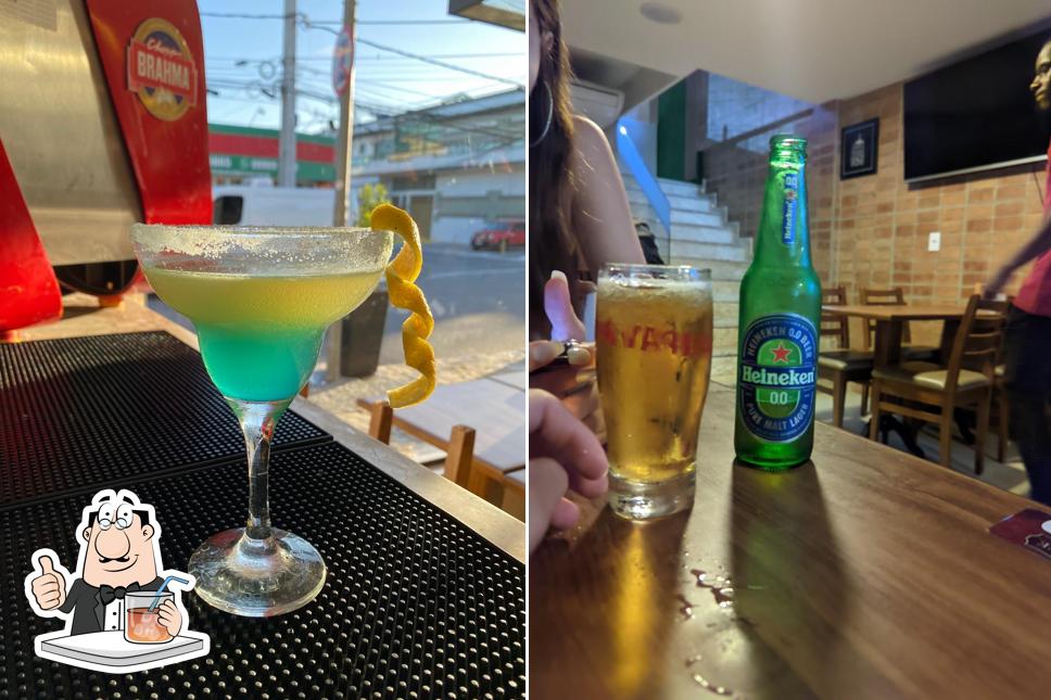 Escolha uma bebida no VITRINE