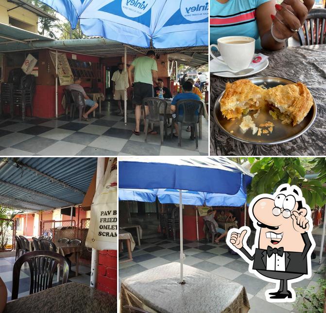 The interior of Anjona Cafe