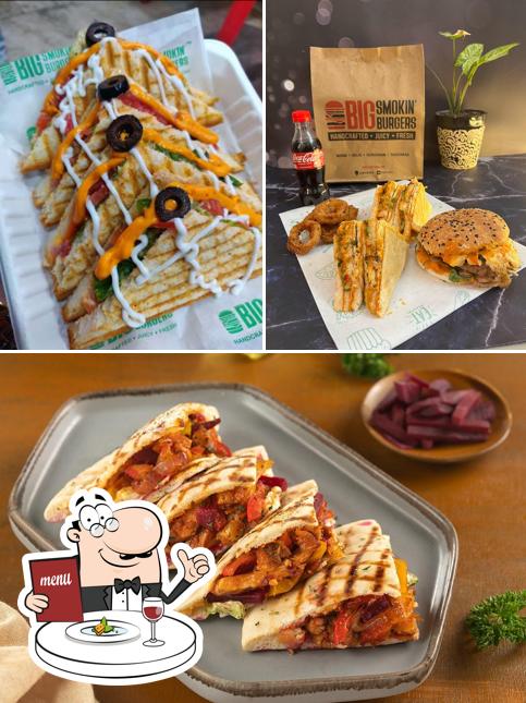 Food at Big Smokin' Burgers