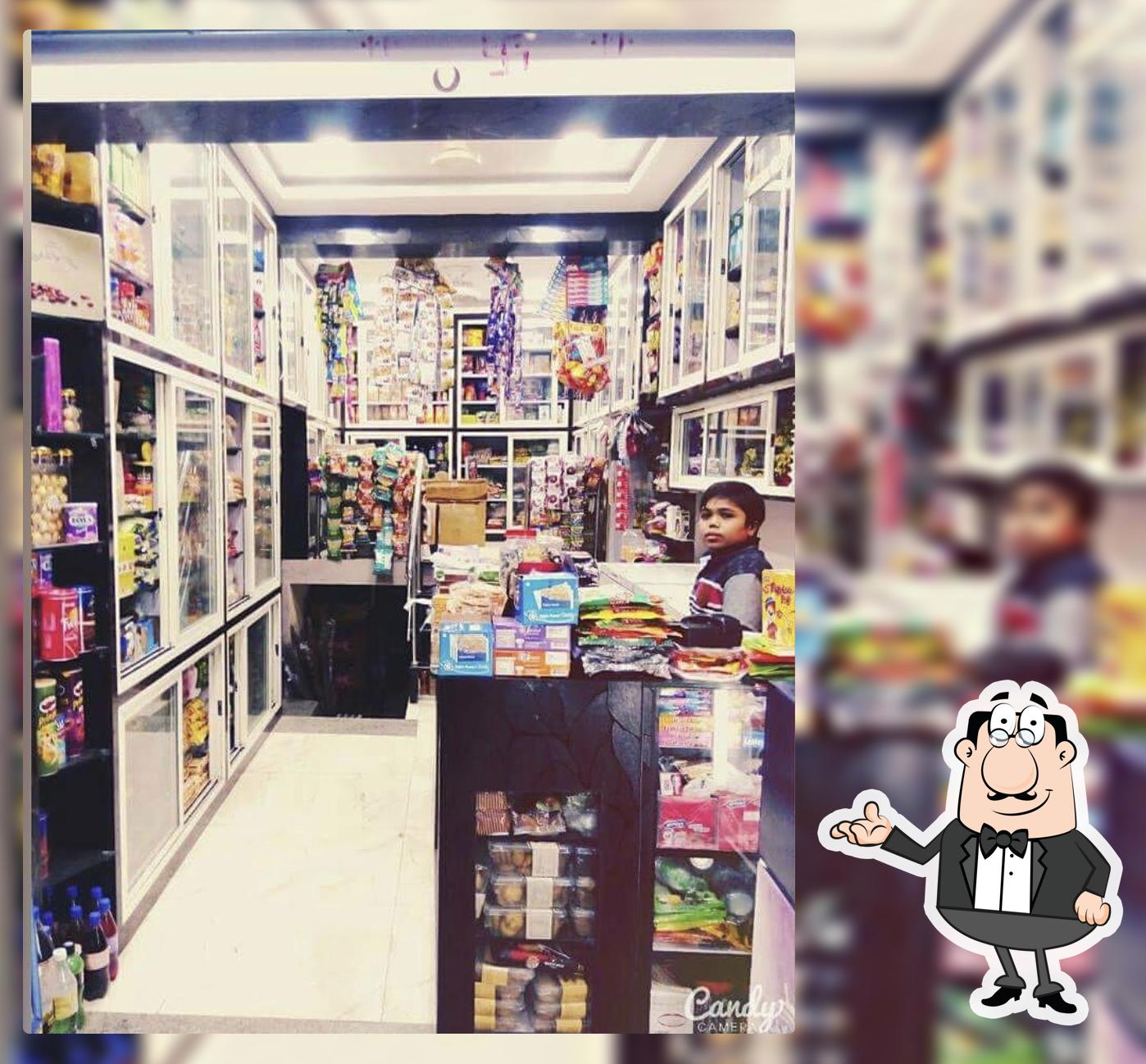 Take a seat at one of the tables at CHOICE ICE CREAM PARLOUR