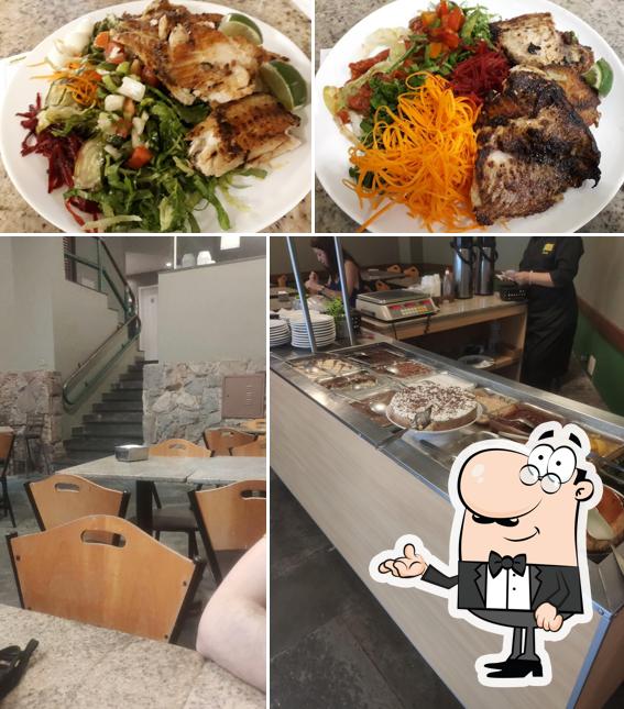 O interior do Restaurante Crouton