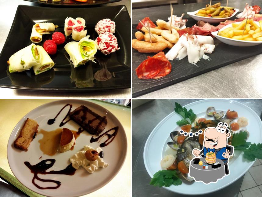 Cibo al Ristorante al Paese di Fiaba