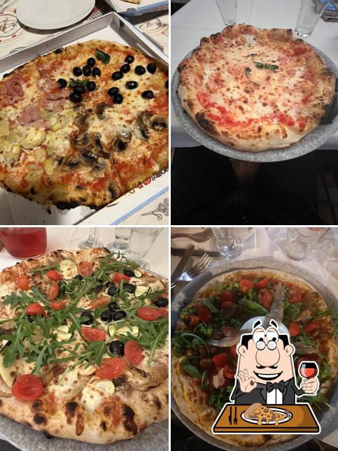 Ordina tra le molte varianti di pizza