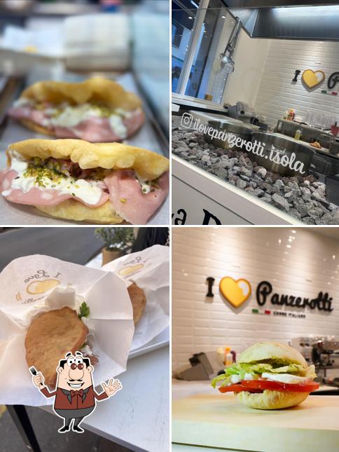 Cibo al I Love Panzerotti