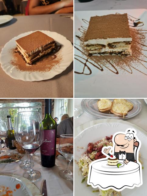 Tiramisù em Cantina Fratelli Itália