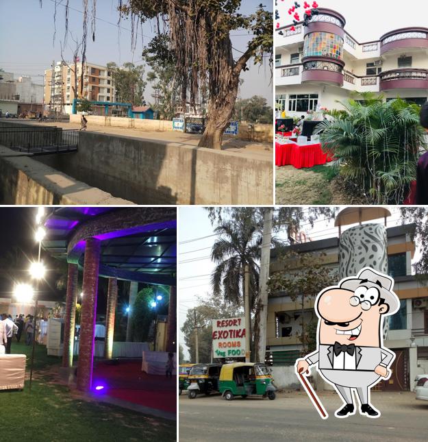 The exterior of Resort Exotika