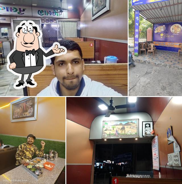 Check out how SAI DINE-IN - best gujarati & punjabi restaurant in bhuj looks inside