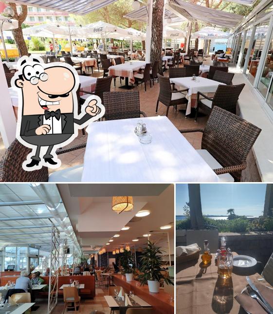 Gli interni di Taverna Mediteran Restaurant