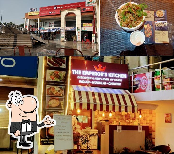 Check out the image showing interior and food at The Emperor's Kitchen